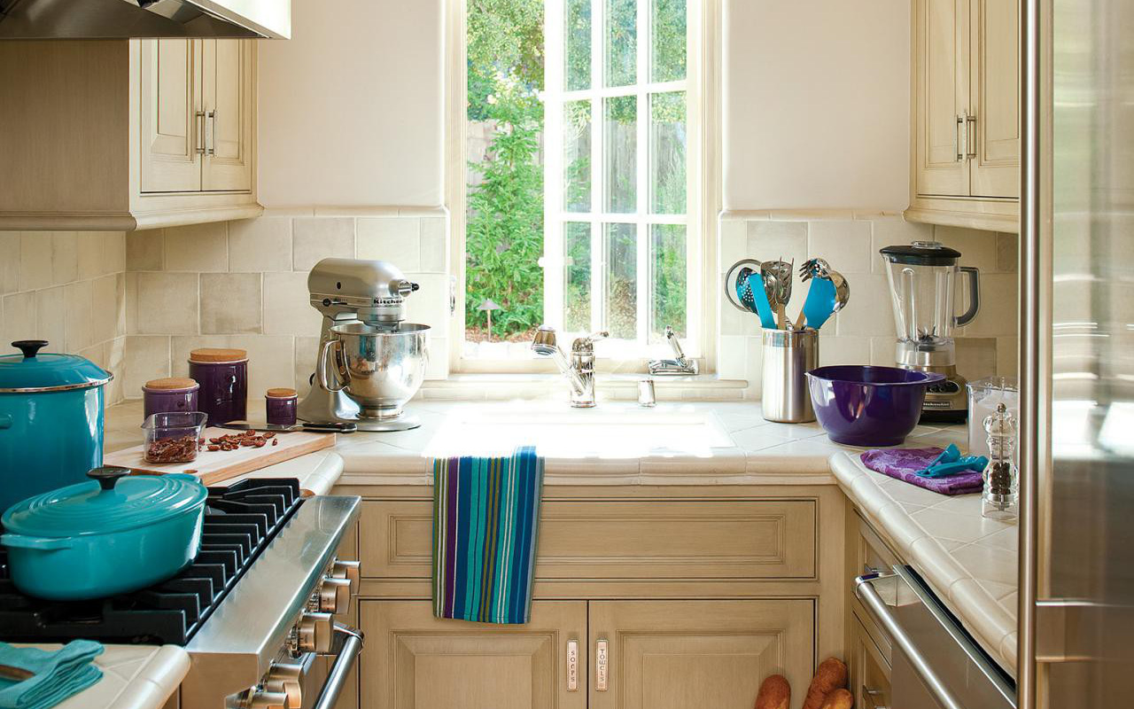 9 cách để khắc phục phòng bếp nhà chung cư chật chội