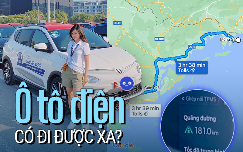 9X trải nghiệm thực tế đi ô tô điện quãng đường Hạ Long - Hà Nội gần 200km: Đi thoải mái, không có chuyện hết pin giữa đường!