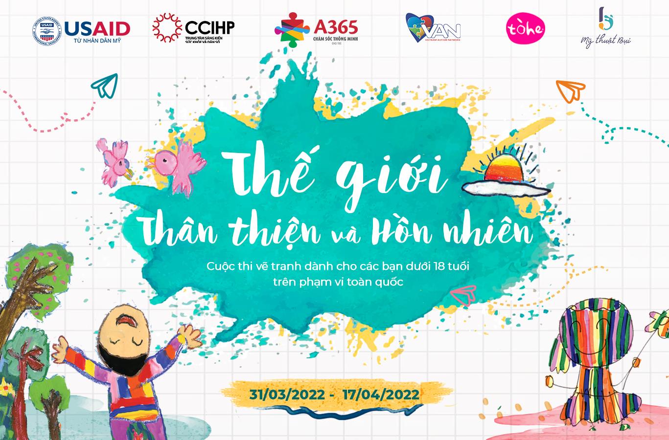 Phát động cuộc thi vẽ tranh cho trẻ em “thế giới thân thiện & hồn nhiên” nhân ngày khuyết tật Việt Nam - Ảnh 1.