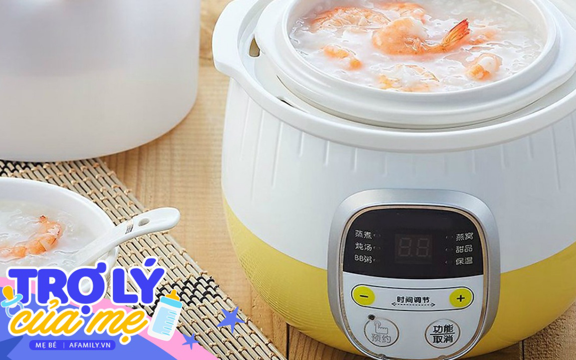 Review chi tiết chiếc NỒI NẤU CHẬM cho bé: Nhỏ xinh, thông minh, rất nhiều tiện ích cho mẹ lười mà giá thì vô cùng đáng yêu