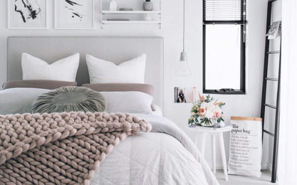 13 không gian phòng ngủ đẹp quyến rũ với gam màu xám không thể không yêu