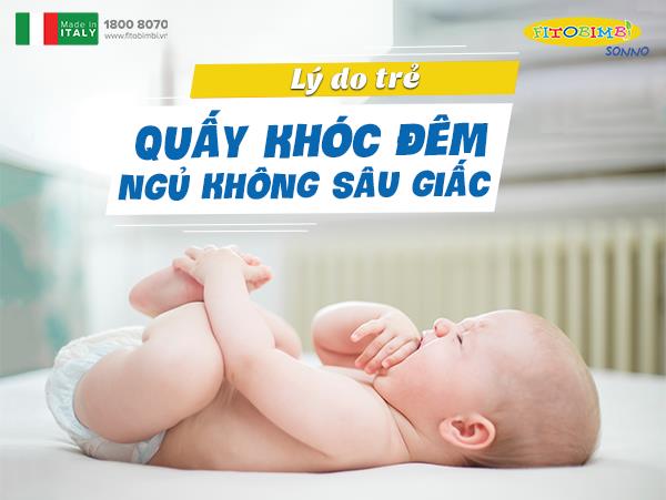 Xử lý ngay khóc đêm, ngủ không sâu giấc ở trẻ đề phòng nguy hại trong tương lai - Ảnh 2.