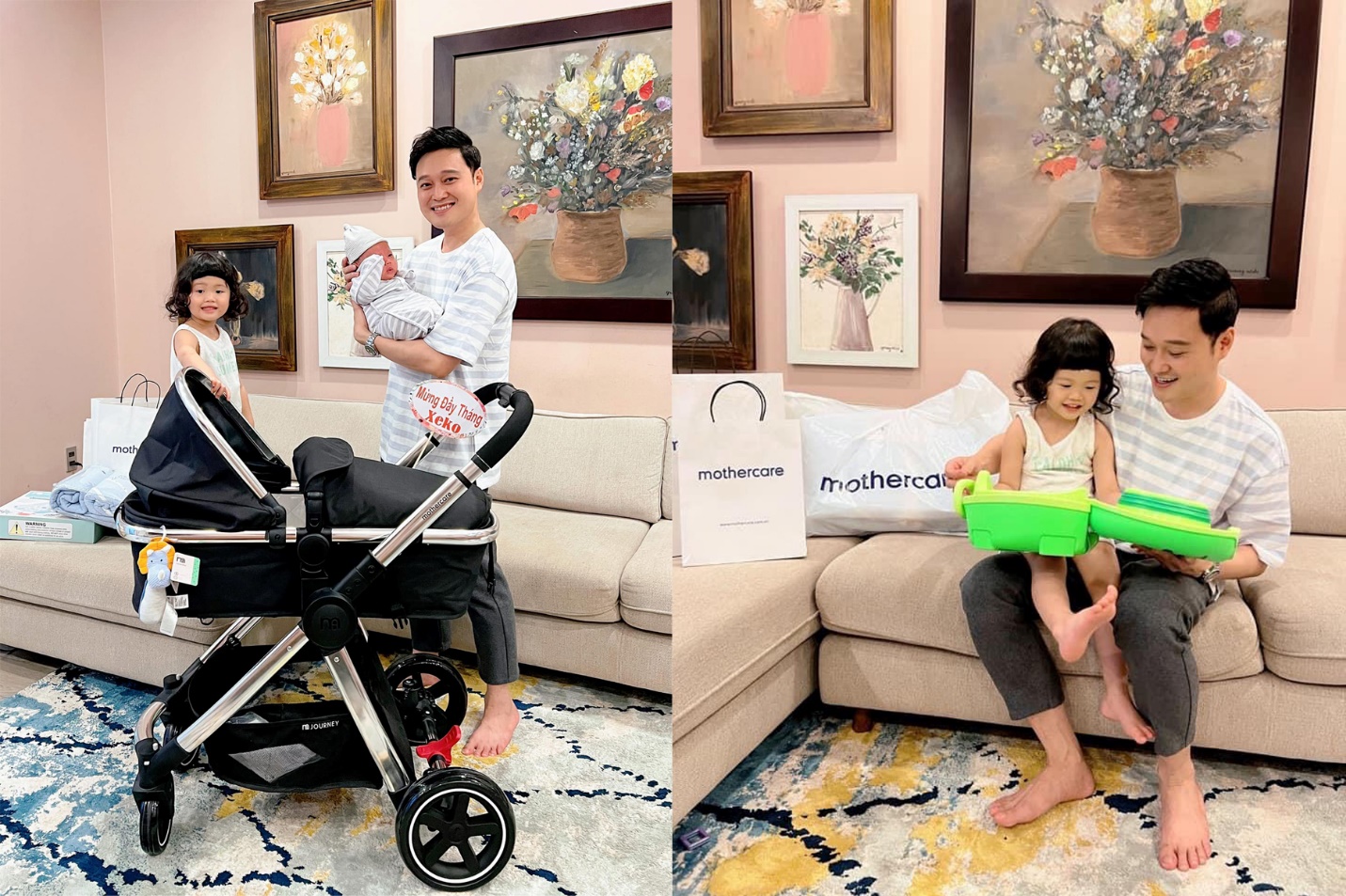 Các ông bố bỉm sữa “hot” hit của showbiz Việt chọn mua gì cho con? - Ảnh 3.