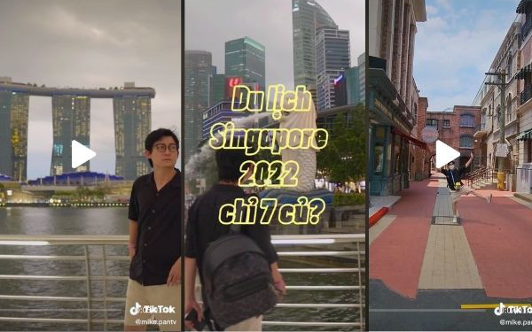 Xôn xao Tiktoker giới thiệu chuyến du lịch sang Singapore chỉ với 7 triệu đồng, &quot;còn rẻ hơn đi du lịch nội địa?&quot;