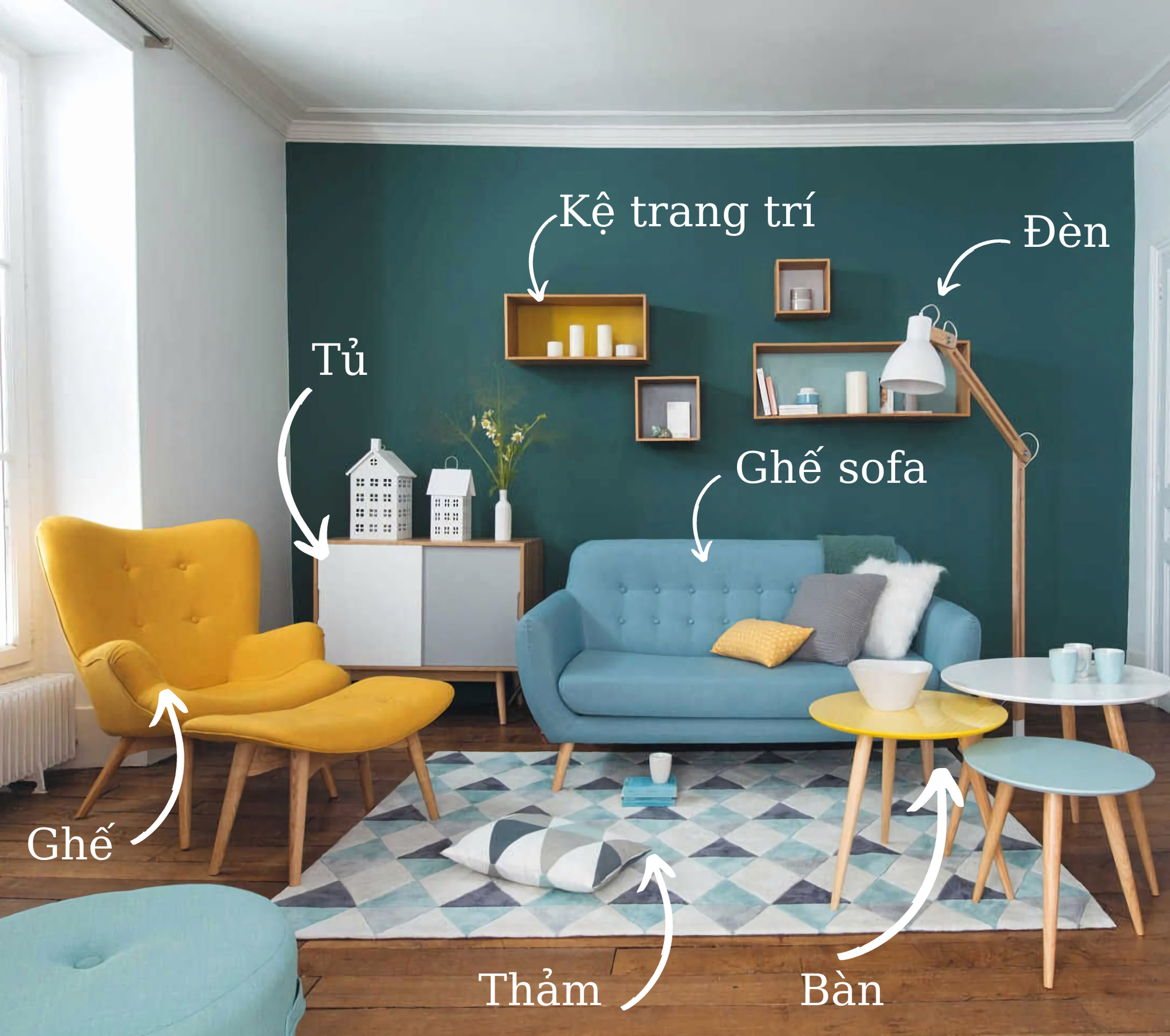 Brand nội thất giảm sâu cho bạn decor nguyên phòng khách 7 món từ 20 triệu rút gọn còn 10 triệu  - Ảnh 2.