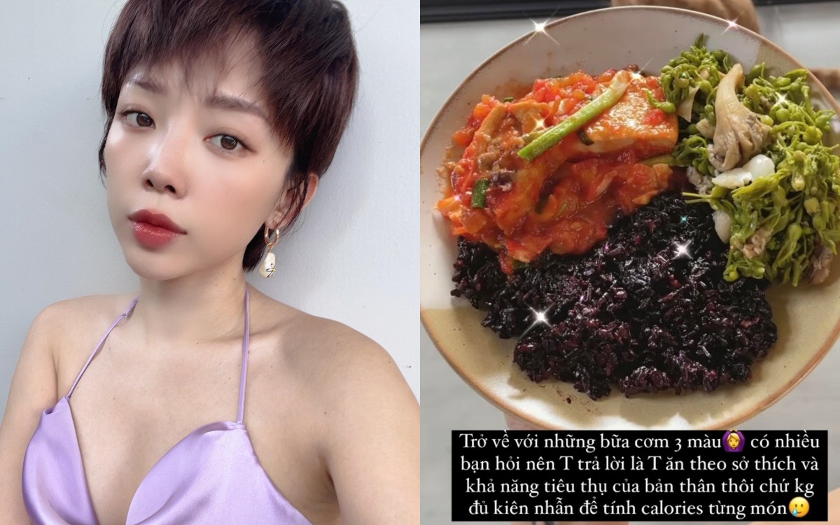Tóc Tiên, Primmy Trương ăn gạo đen thay cho gạo trắng để giảm cân, tăng collagen