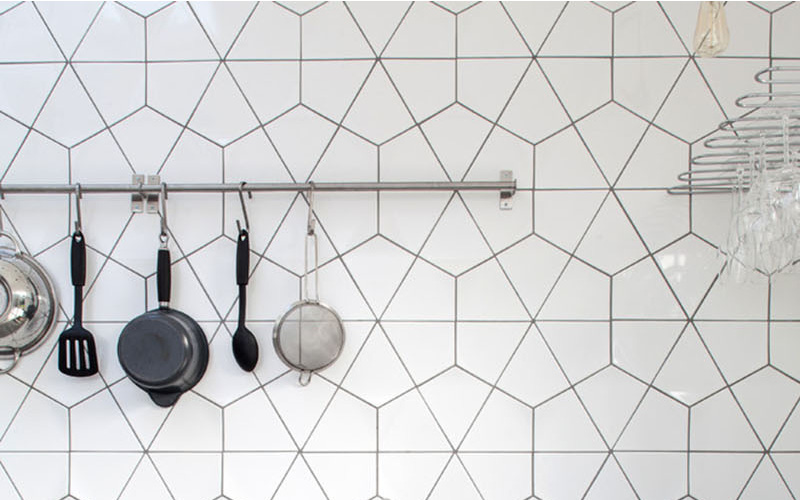 9 mẫu gạch ốp nhà bếp theo phong cách hình học giúp không gian nấu nướng vừa sạch vừa sang