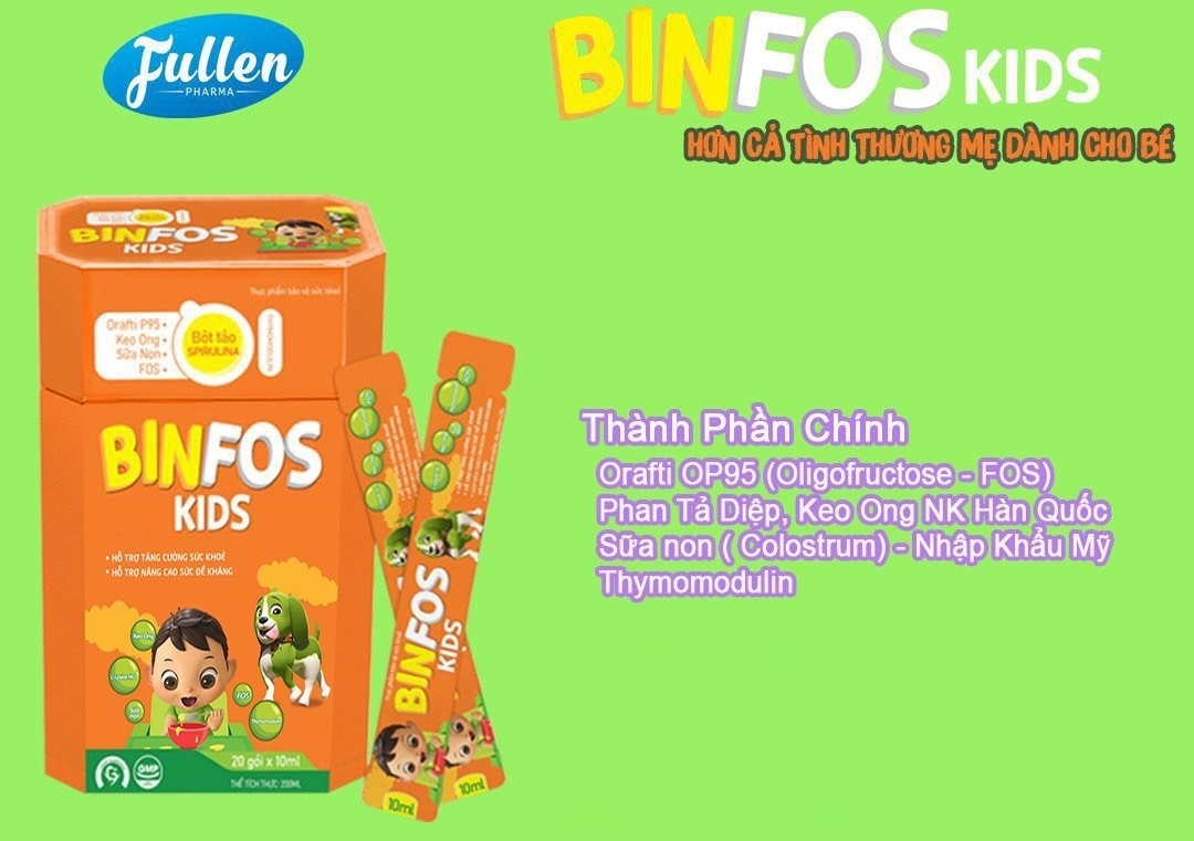 Binfos Kids – Tăng cường sức khỏe, nâng cao đề kháng cho bé - Ảnh 3.