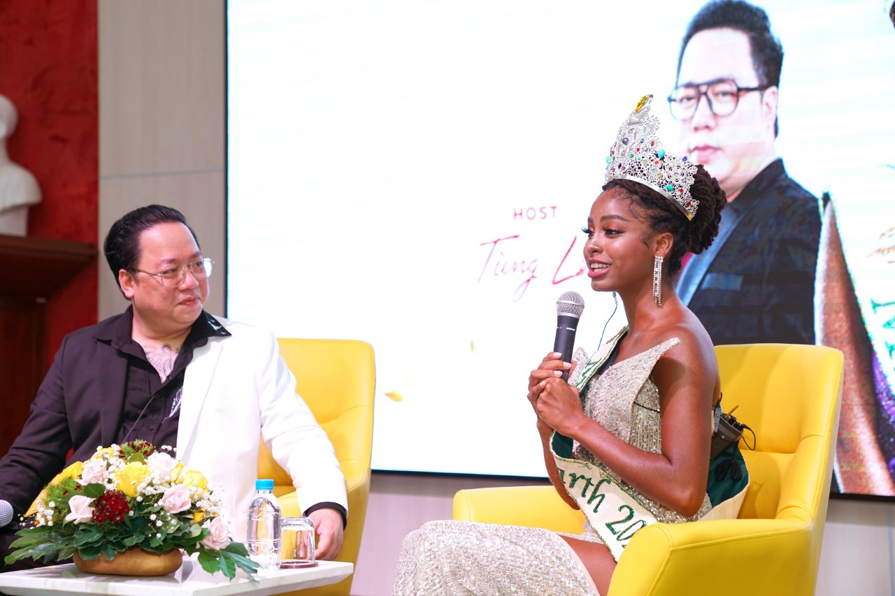 Hành trình từ thôn nữ Belize đến Miss Earth 2021 truyền cảm hứng cho giới trẻ Việt Nam - Ảnh 3.