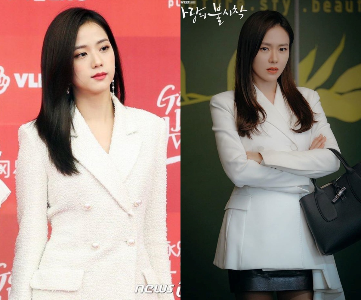 Chênh lệch 13 tuổi, Son Ye Jin vẫn trẻ trung ăn đứt Jisoo (BLACKPINK) khi theo cùng 1 style? - Ảnh 8.