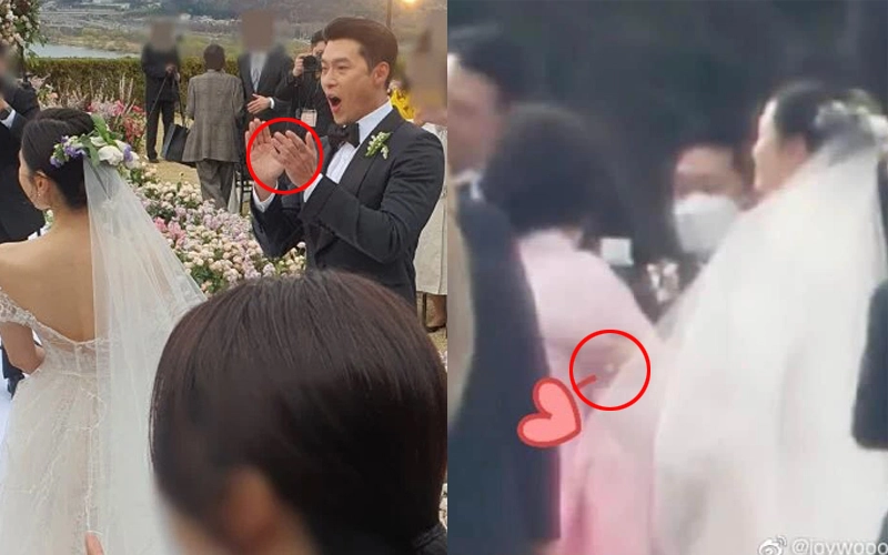 Hyun Bin bất ngờ bị các "thánh soi" việc không đeo nhẫn cưới trong hôn lễ, nguyên nhân là gì?