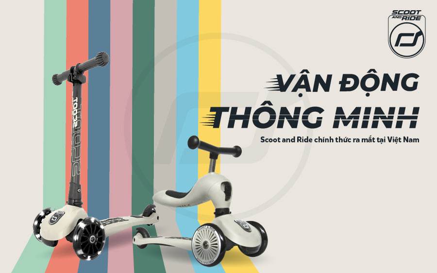 Scoot and Ride: Thương hiệu xe scooter cao cấp dành cho trẻ em chính thức ra mắt tại Việt Nam