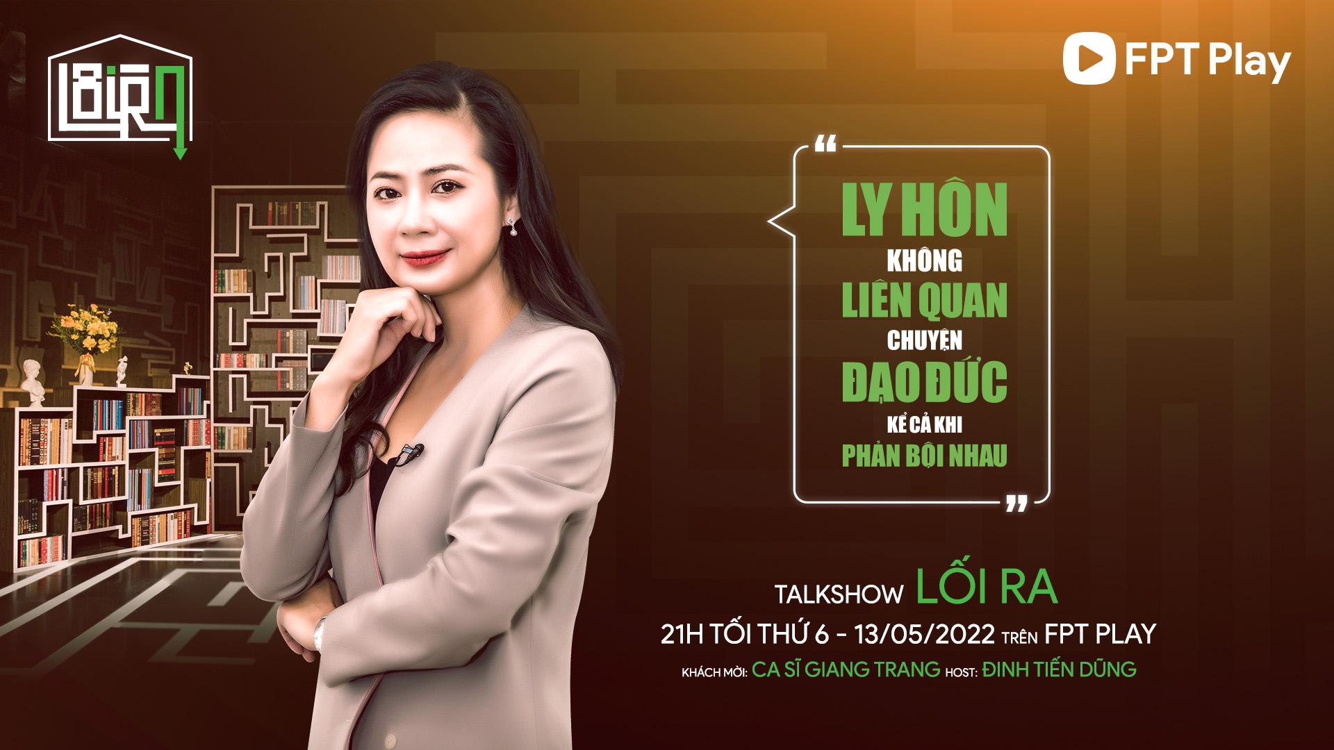 Ca sĩ Giang Trang: ‘Ly hôn không phải chuyện đạo đức của 1 gia đình, nó là chuyện cá nhân’ - Ảnh 5.