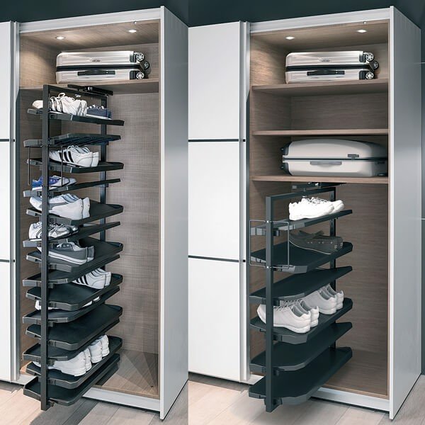 Kiến trúc sư hướng dẫn thiết kế tủ giày thông minh cho căn hộ chung cư, giúp không gian sống thêm phần ấn tượng - Ảnh 9.