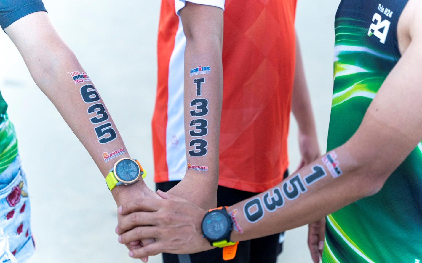 Ironlady Cao Nguyệt Hằng cùng chồng hoàn thành xuất sắc thử thách tại IRONMAN70.3 Việt Nam
