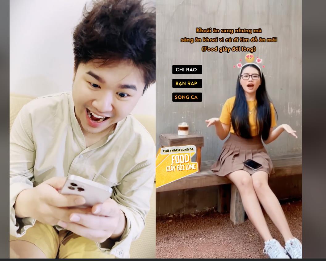 Nết ăn “ngang ngược” của gen Z được tái hiện qua lời rao, tiếng rap và hình ảnh gọi món không đụng hàng - Ảnh 1.