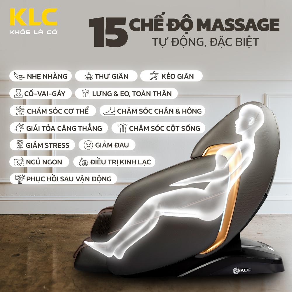 Ghế massage KLC góp phần tạo nên sức khỏe vàng - Ảnh 1.