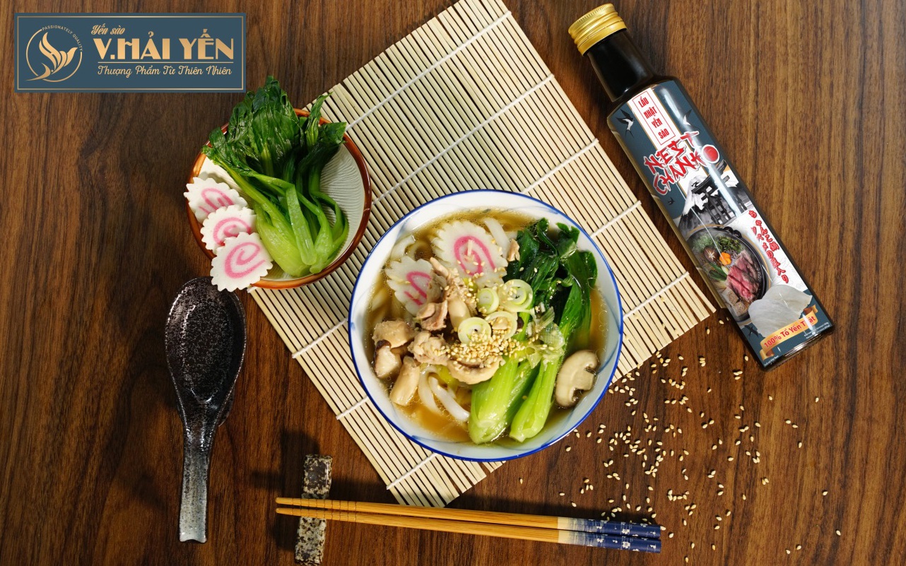 Ngon lành, đẹp da với lẩu Nhật Yến Sào Nest Chanko