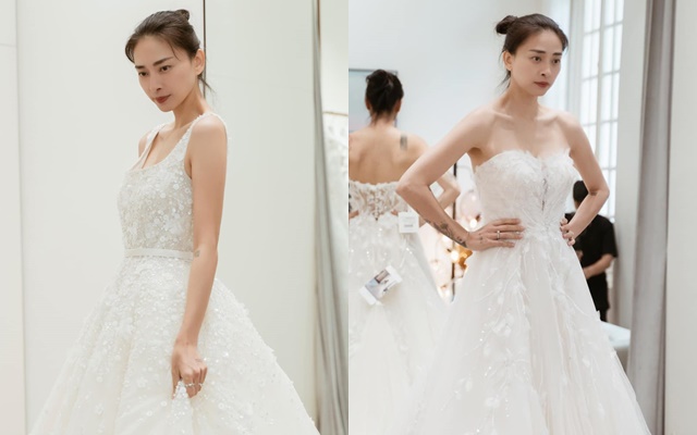 Cận cảnh 3 mẫu váy cưới Ngô Thanh Vân sẽ mặc trong hôn lễ trên bãi biển Đà Nẵng