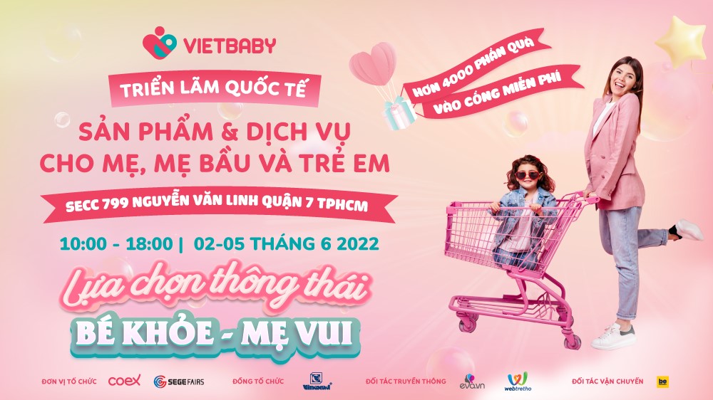 Hơn 200 gian hàng sẽ có mặt triển lãm sản phẩm Mẹ và bé Vietbaby 2022 - Ảnh 1.