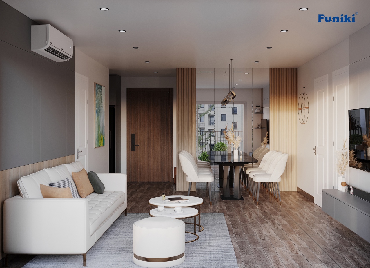 F5 phòng khách, thở sạch sống vui: Kiến tạo phòng khách trong mơ cho gia chủ mong manh nhạy cảm với bụi và phấn hoa - Ảnh 4.