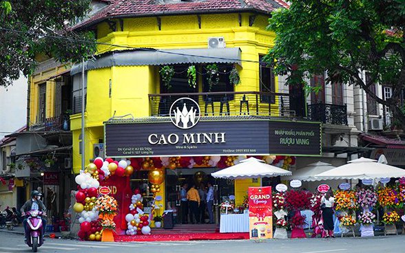 Cao Minh - Thương hiệu rượu vang nhập khẩu khai trương showroom thứ hai tại Hà Nội