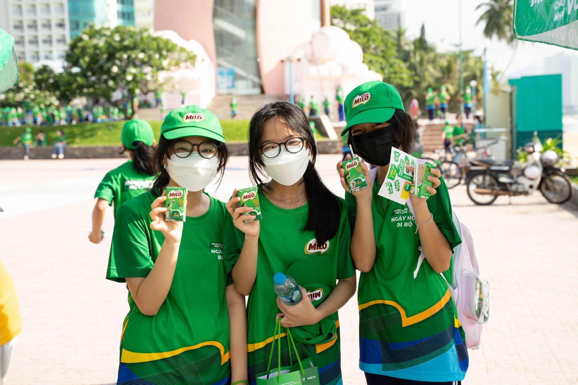 Hàng ngàn học sinh tỉnh Khánh Hòa được “tiếp ý chí” tại Ngày hội đi bộ MILO 2022 - Ảnh 5.