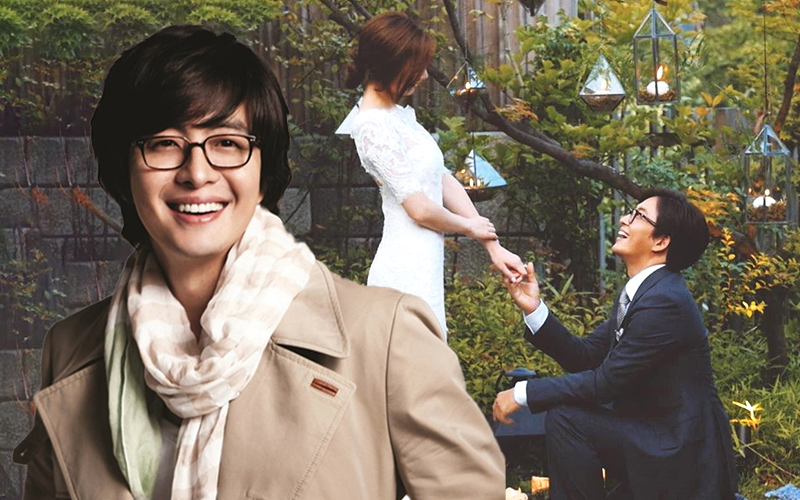 Scandal tồi tệ trong cuộc đời khiến Bae Yong Joon trở thành &quot;ông hoàng thất thế&quot;, suốt nhiều năm trời phải ở ẩn bên cạnh cô vợ &quot;Lọ Lem xứ Hàn&quot;  - Ảnh 1.