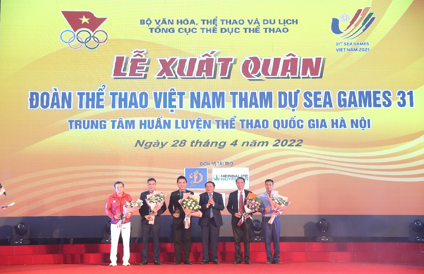 Herbalife Nutrition đồng hành cùng Đoàn Thể Thao Việt Nam tại lễ xuất quân SEA Games 31 - Ảnh 2.