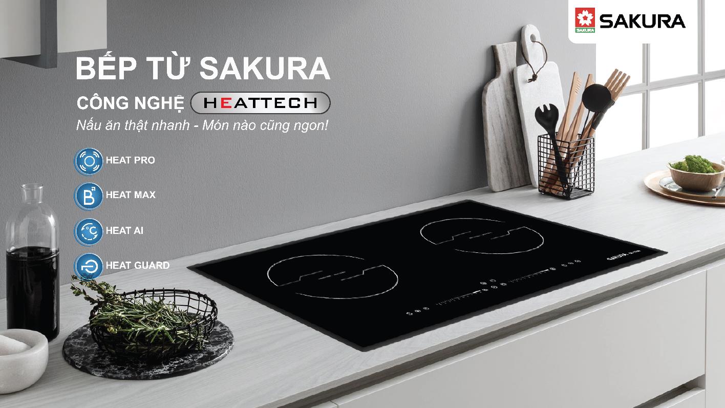 Ra mắt sản phẩm bếp từ Sakura với công nghệ HEATTECH đột phá - Ảnh 2.