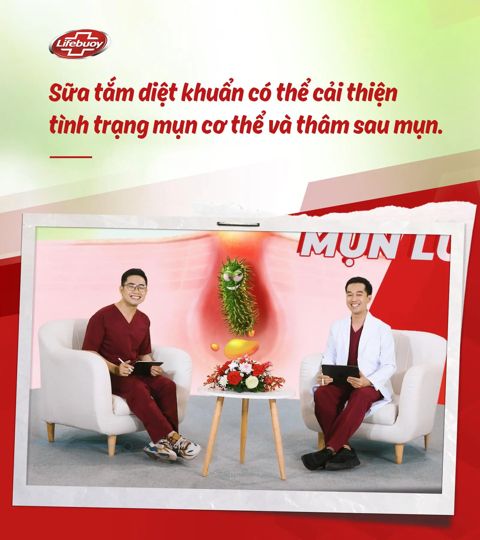 Nghe chuyên gia hóa giải nỗi lo mụn cơ thể ngày hè, Võ Hoàng Yến tâm đắc một món “bảo bối” siêu hay ho - Ảnh 6.