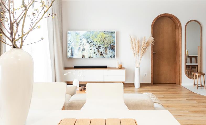 TV khung tranh tô điểm không gian nội thất hiện đại - Ảnh 3.
