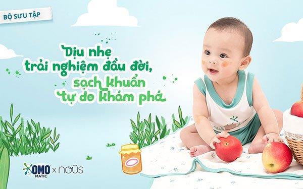 Nous hợp tác cùng OMO Matic ra mắt bộ sưu tập thời trang cho bé