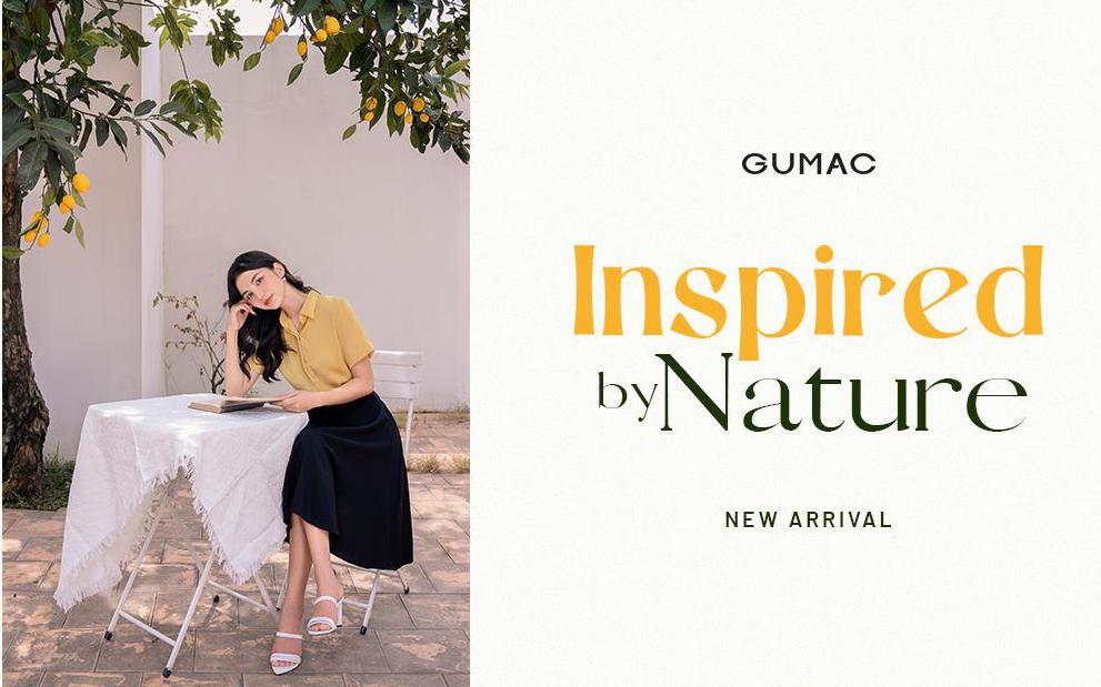 Duyên dáng tựa Nàng Thơ trong “Inspired By Nature” của GUMAC