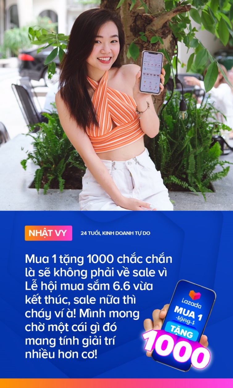 Không chỉ các chị mà cả… các anh cũng túm tụm bàn tán độ thực hư chuyện “Mua 1 tặng 1000” của Lazada - Ảnh 5.