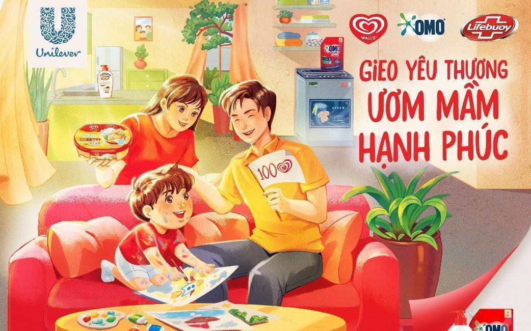 Unilever phối hợp cùng Hội Bảo vệ quyền trẻ em Việt Nam khởi xướng chiến dịch &quot;Gieo yêu thương, Uơm mầm hạnh phúc&quot;
