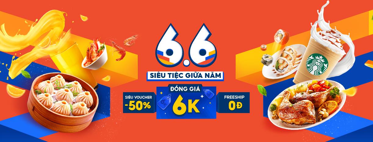 6 ưu đãi bất ngờ đến từ ShopeeFood 6.6 – Siêu Tiệc Giữa Năm, chờ gì mà không đặt về ngay - Ảnh 1.