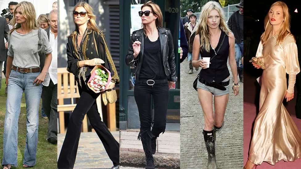&quot;Biểu tượng thời trang&quot; - siêu mẫu Kate Moss: Đôi chân dài trứ danh của làng mốt và biến cố không thể nào quên ở tuổi 31  - Ảnh 4.