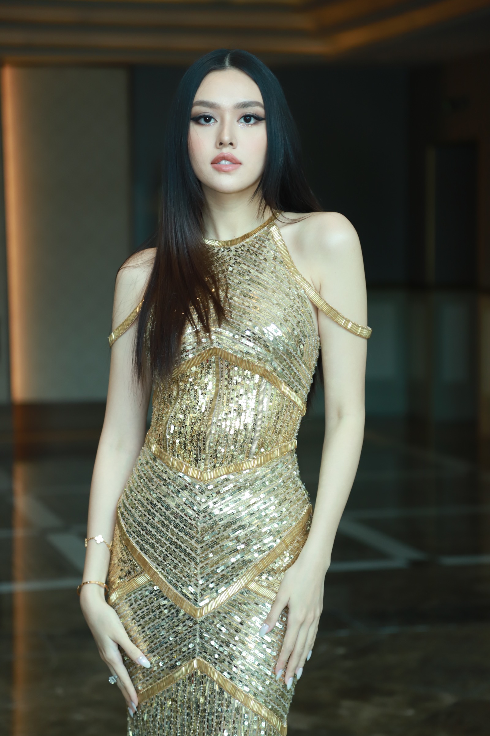 Đỗ Thị Hà cùng dàn Á hậu Việt Nam khoe sắc tại họp báo Miss Grand Vietnam 2022 - Ảnh 4.