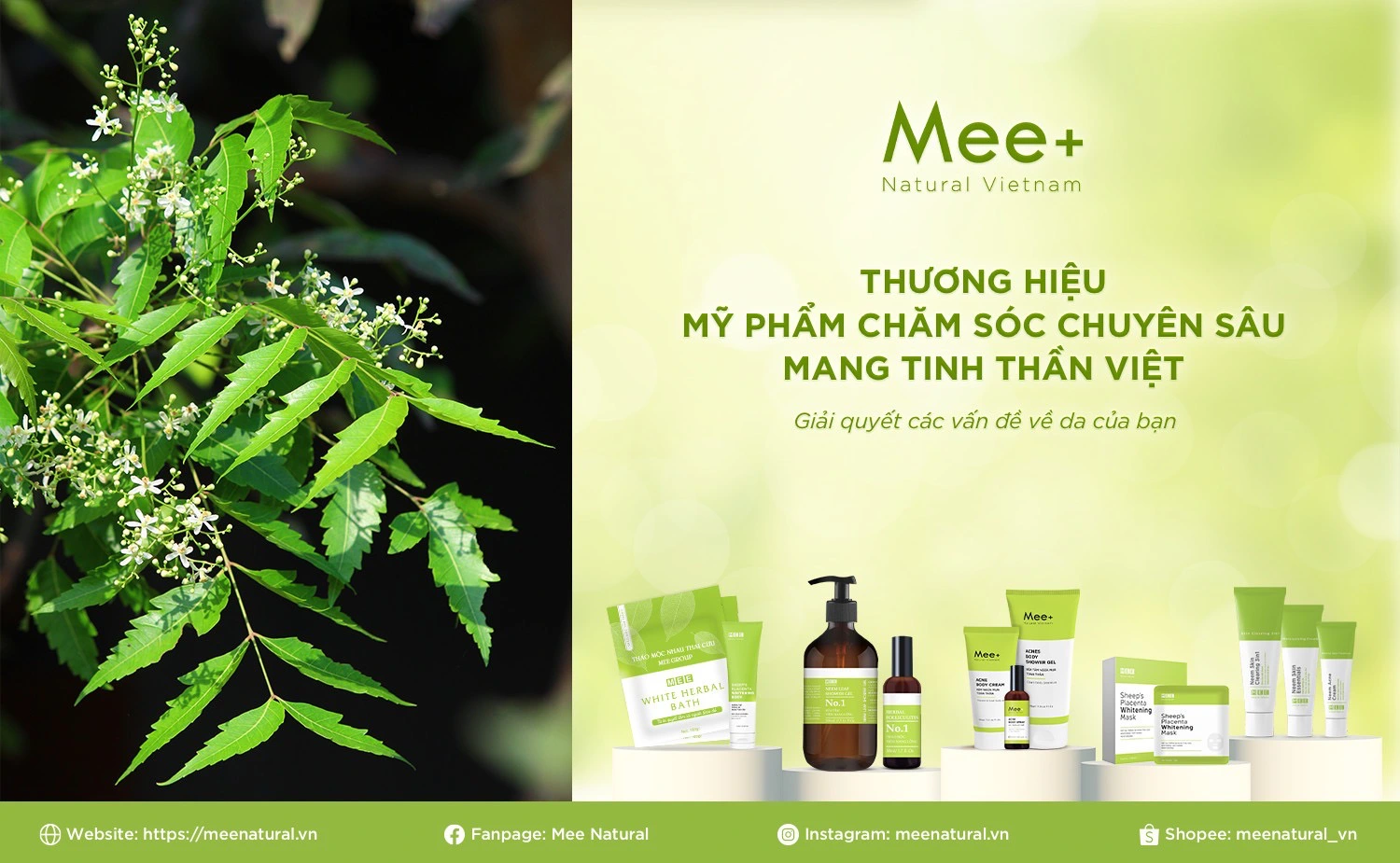 Mee Natural – Mỹ phẩm chăm sóc chuyên sâu, thương hiệu Việt cho người Việt - Ảnh 1.