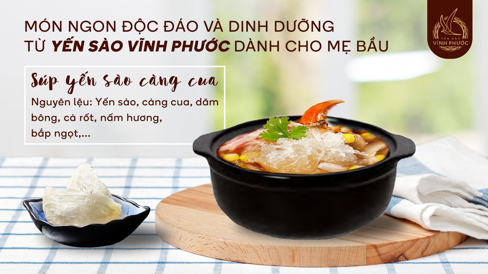 3 cách chế biến món ngon độc đáo cho mẹ bầu từ yến sào Vĩnh Phước - Ảnh 3.