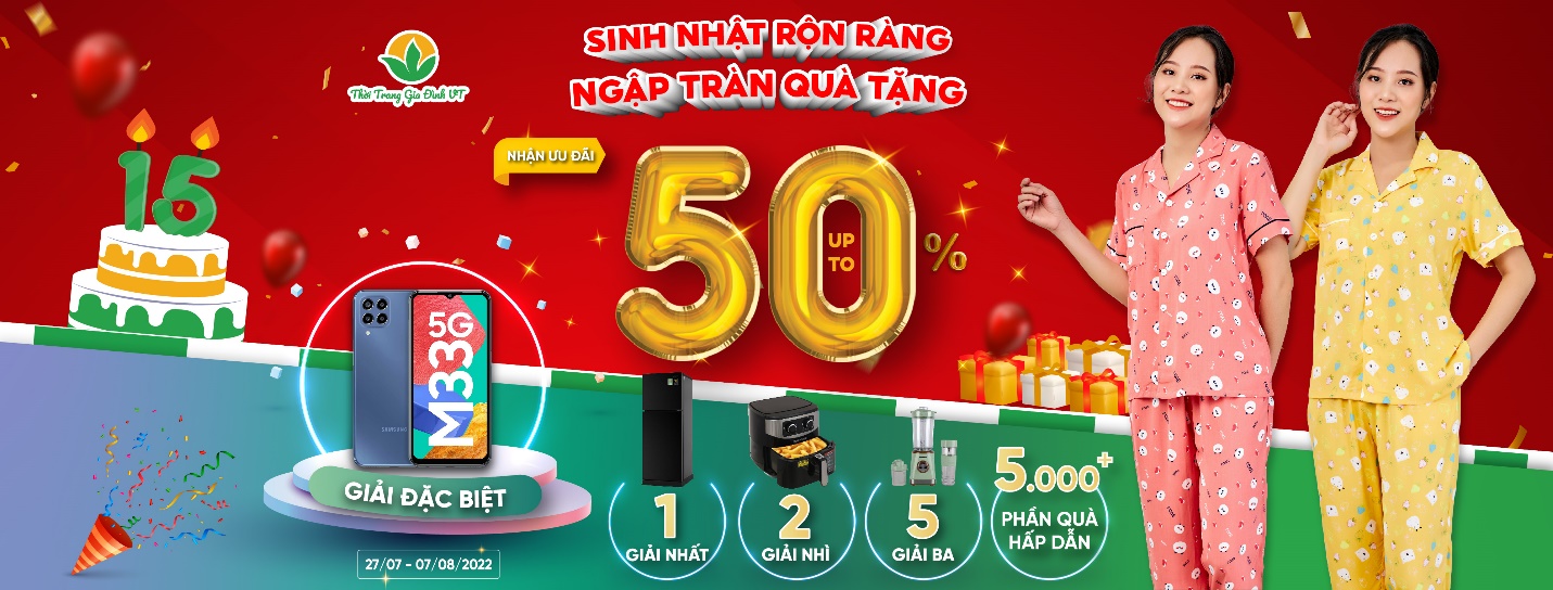 Thời trang Việt Thắng tri ân khách hàng với ưu đãi lên đến 50% mừng sinh nhật 15 tuổi - Ảnh 1.