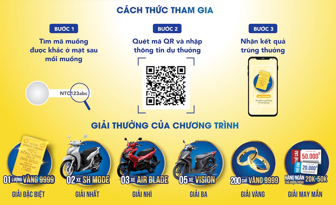 Mẹ bỉm vỡ òa khi trúng 1 lượng vàng 9999 trong chương trình “Quét mã trúng vàng - Vươn tầm cao lớn” - Ảnh 3.