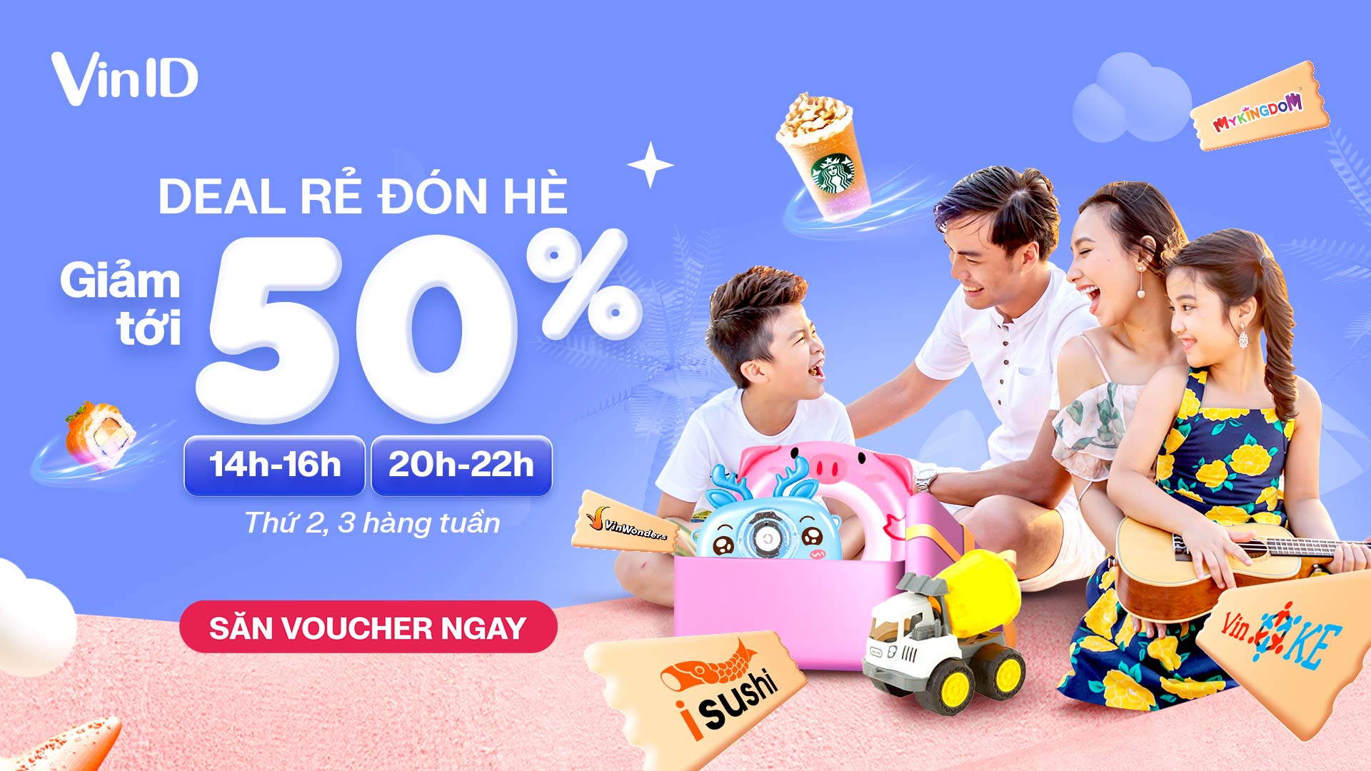 VinID mạnh tay tặng hơn 40.000 mã siêu giảm giá, tổng giá trị gần 55 tỉ đồng - Ảnh 1.