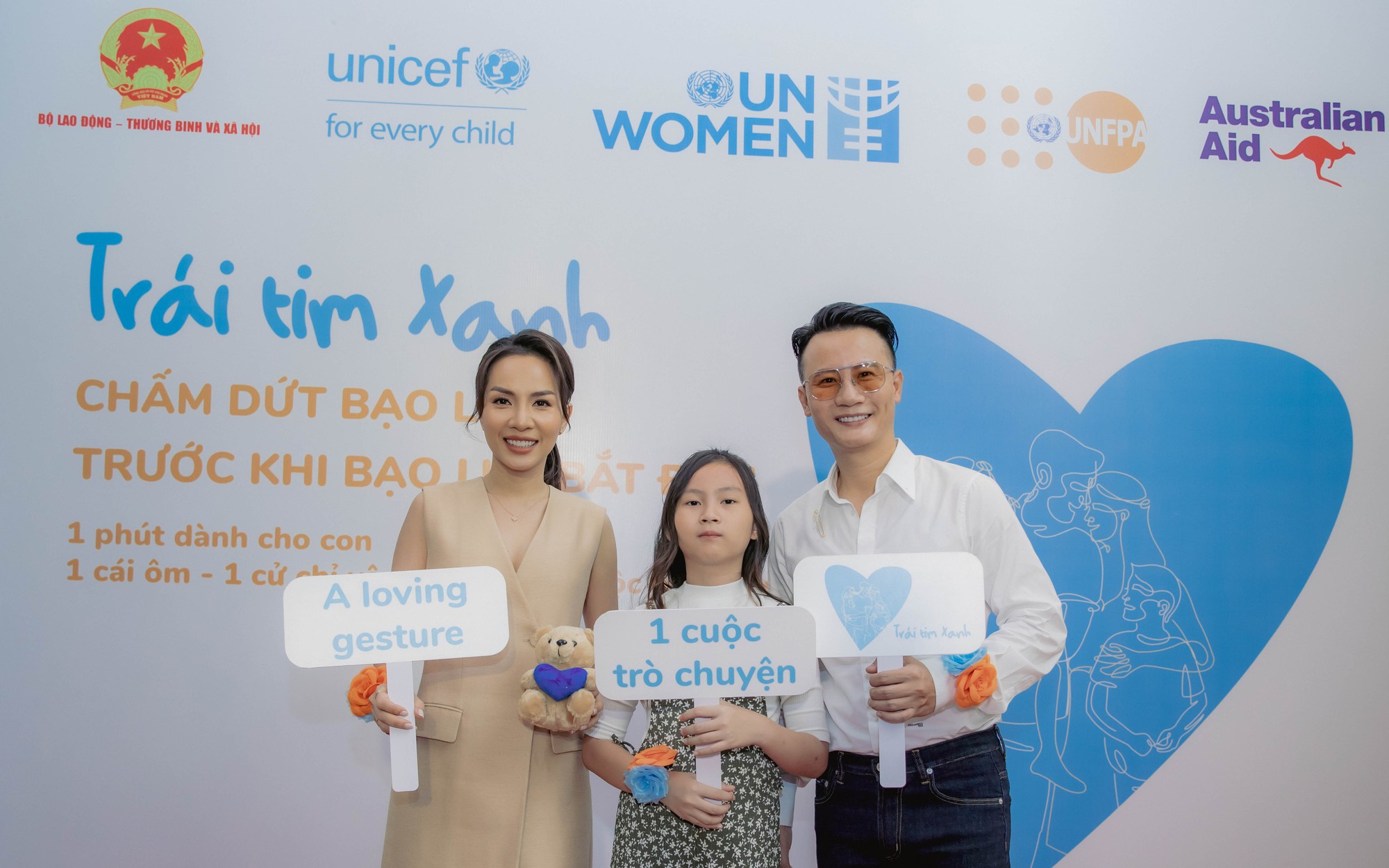 Trái tim Xanh 2022: Chiến dịch kêu gọi hành động để bảo vệ trẻ em và phụ nữ Việt Nam