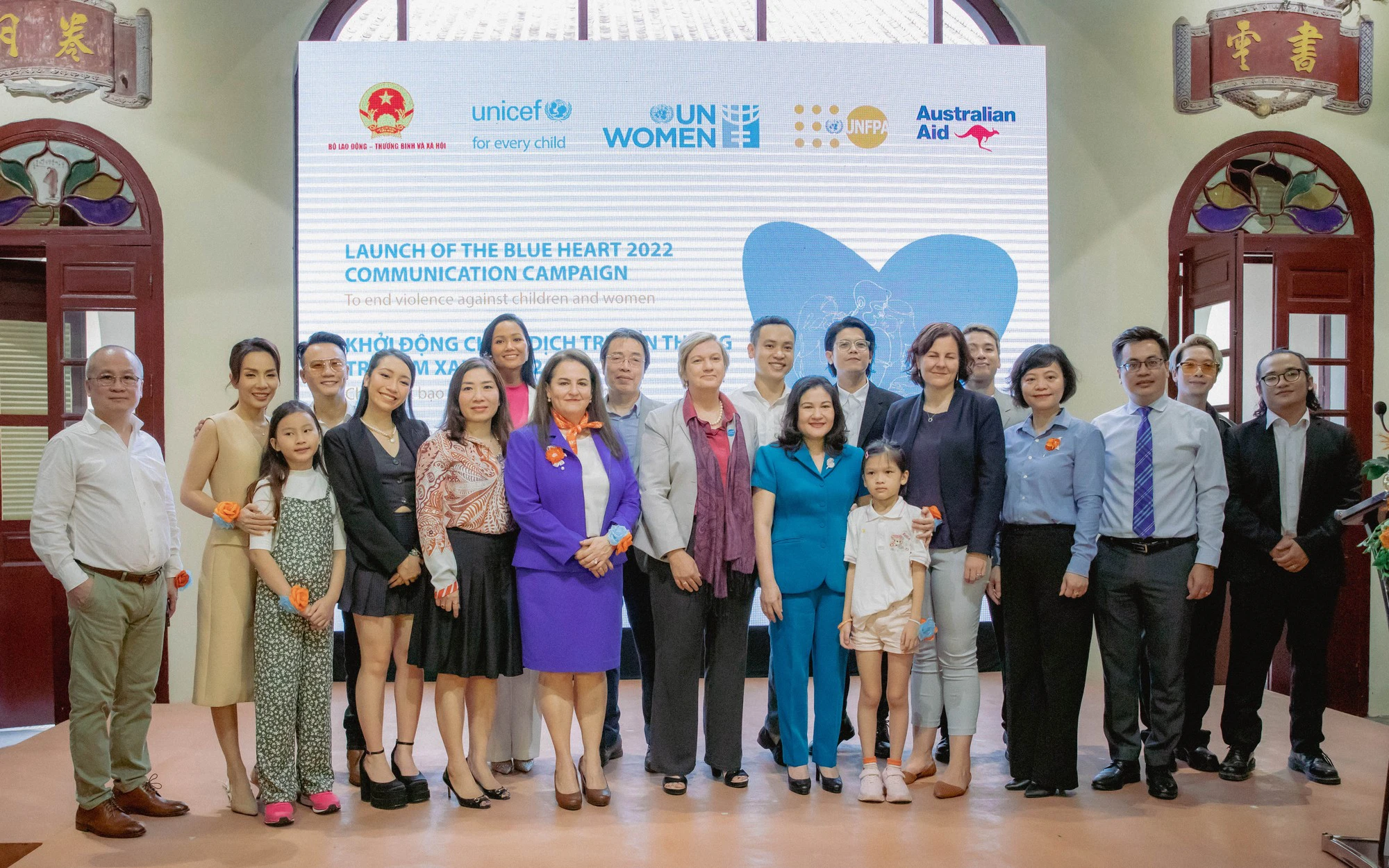 Trái tim Xanh 2022: Chiến dịch kêu gọi hành động để bảo vệ trẻ em và phụ nữ Việt Nam - Ảnh 1.