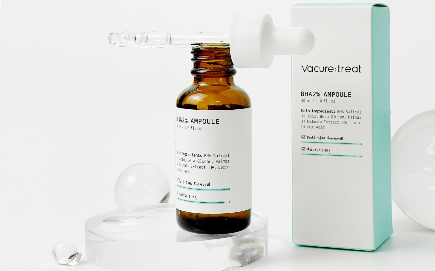 Vacure:treat BHA 2% Ampoule – Giải pháp tái tạo làn da đáng lưu tâm