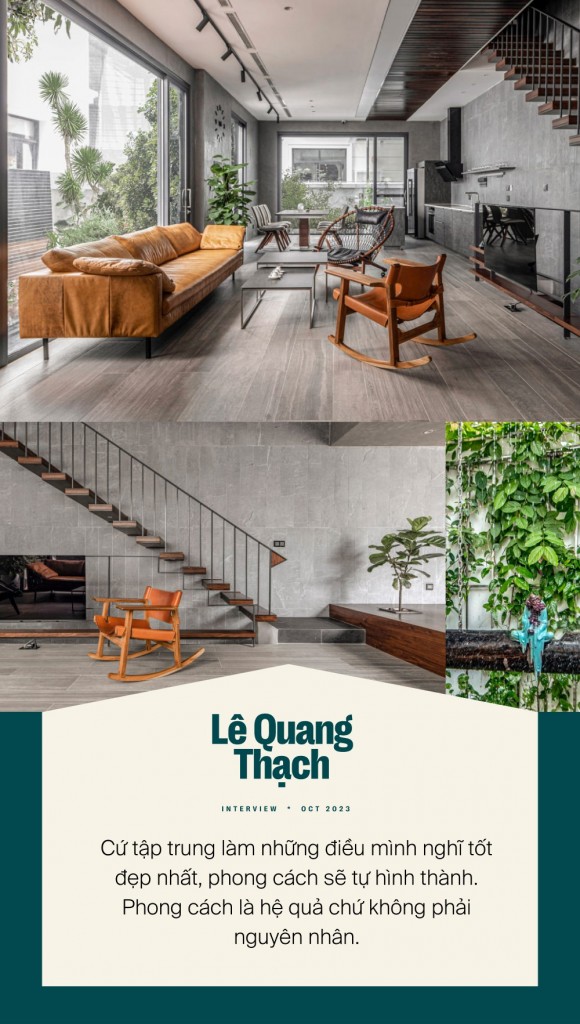 KTS Lê Quang Thạch: "Tôi xem việc thiết kế một cái ghế cũng quan trọng như thiết kế một tòa nhà" - Ảnh 5.