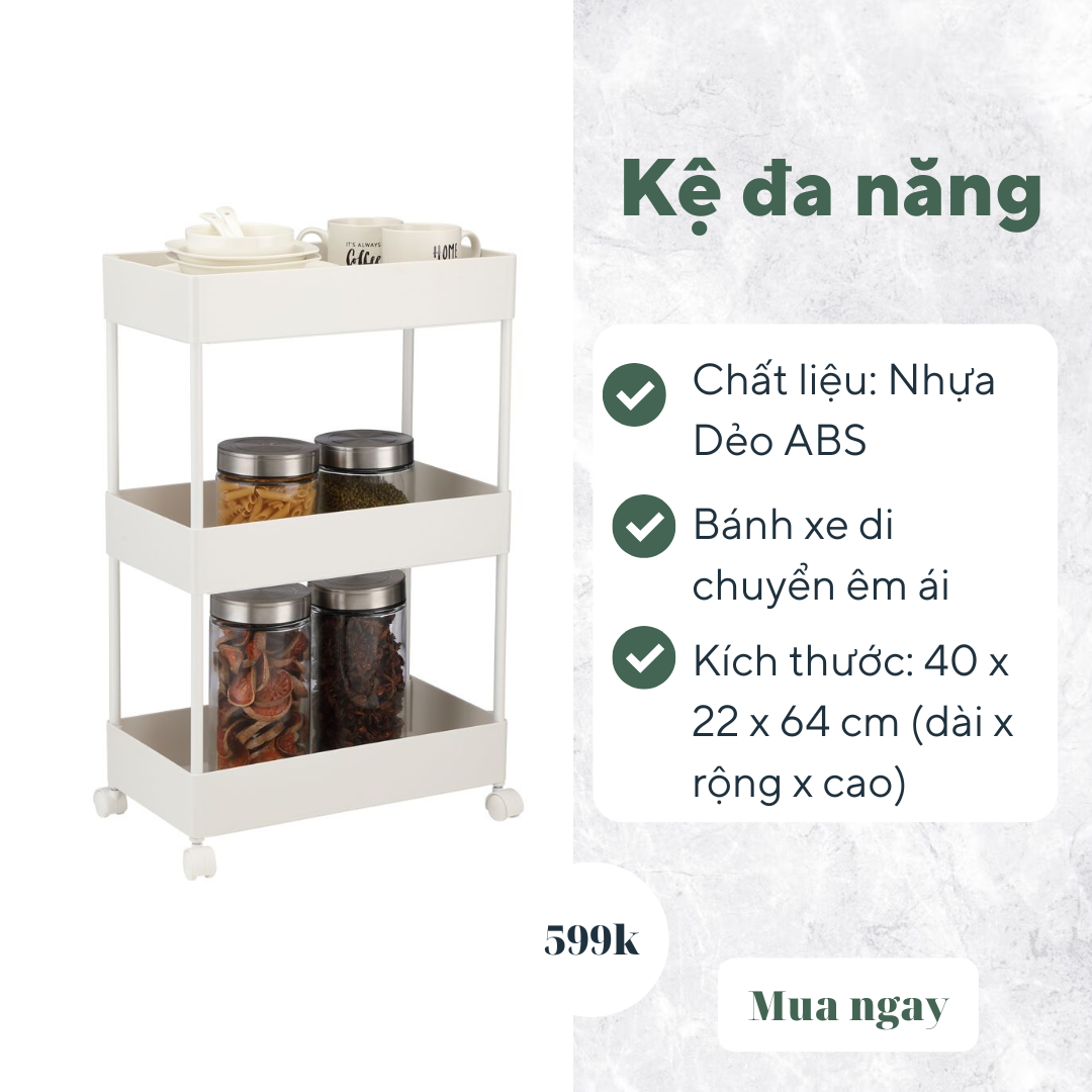 7 món nội thất giúp phòng bếp gọn gàng, giá chỉ từ 139k - Ảnh 6.