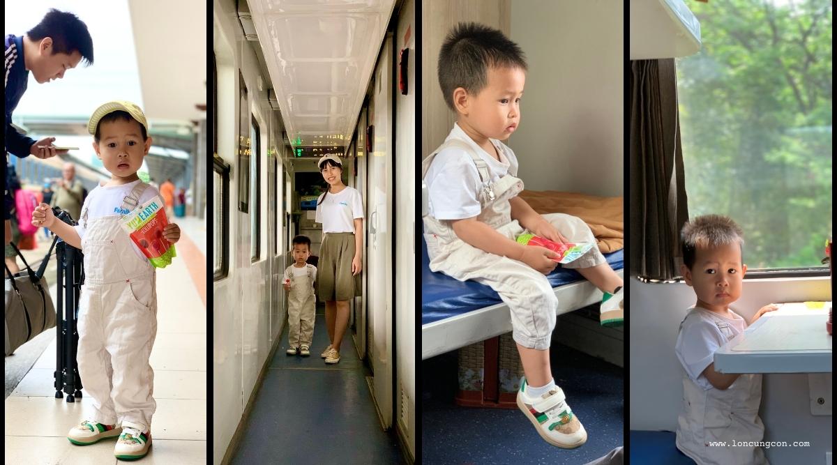 Hành trình đi tàu lửa từ Đà Nẵng đến Huế, trải nghiệm thú vị ngắn ngày của em bé 2,5 tuổi - Ảnh 2.